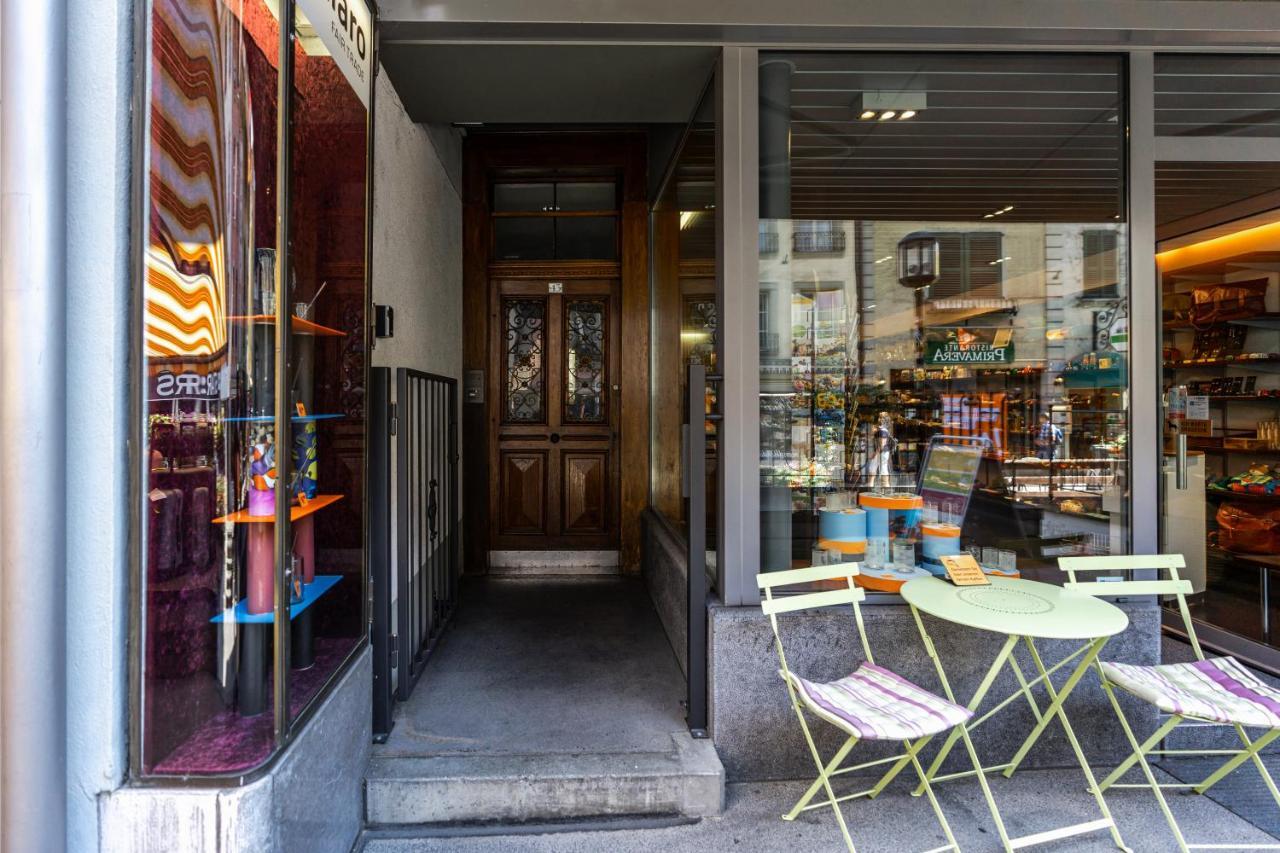 Old Town Apt In The Heart Of Thun With Garden מראה חיצוני תמונה