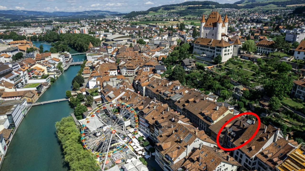 Old Town Apt In The Heart Of Thun With Garden מראה חיצוני תמונה